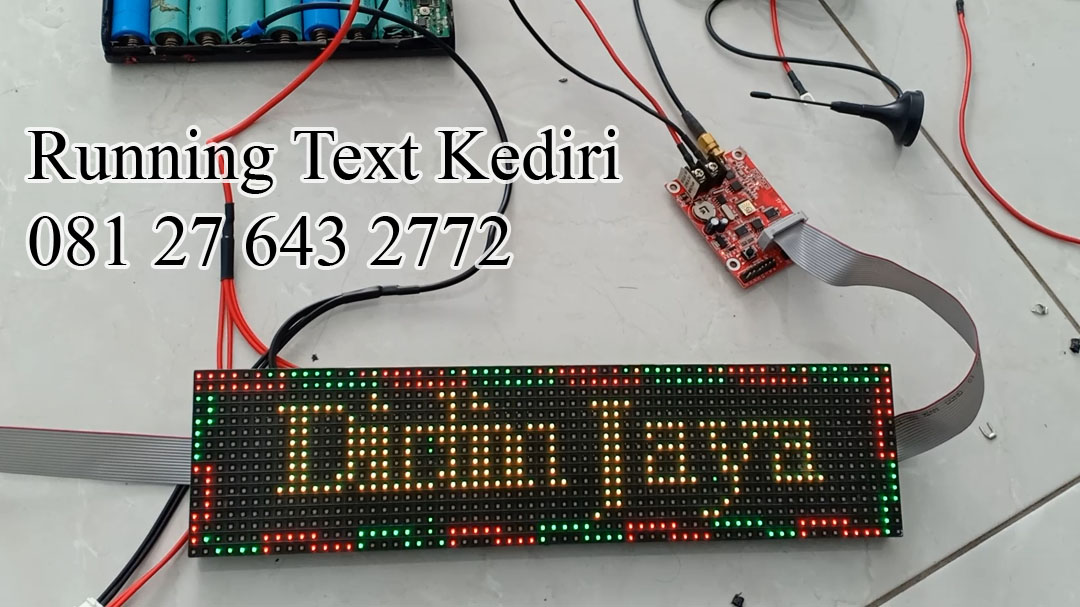 <p>Harga untuk running text kecil RGY di Kediri yaitu sekitar Rp. 600-900 tergantung dari bahan dan kualitas. Kami menyediakan berbagai keperluan running text yang anda butuhkan.</p>
